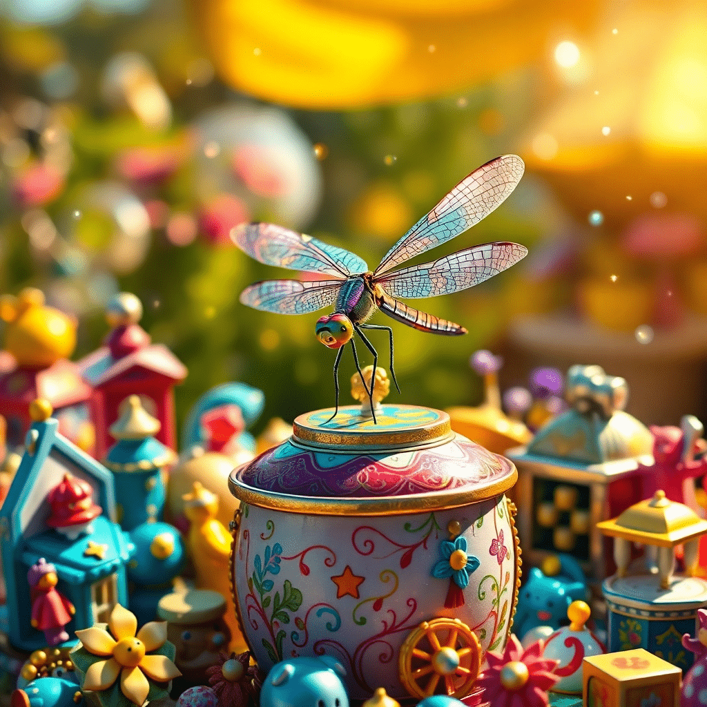Whimsy Wonders: Flutterby’s Fantastical Music Box Adventure