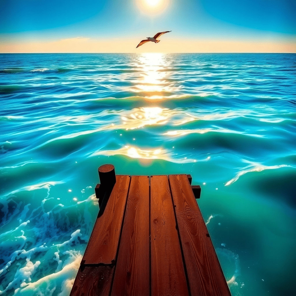 Whispers of Serenity on Whispering Waves Horizon