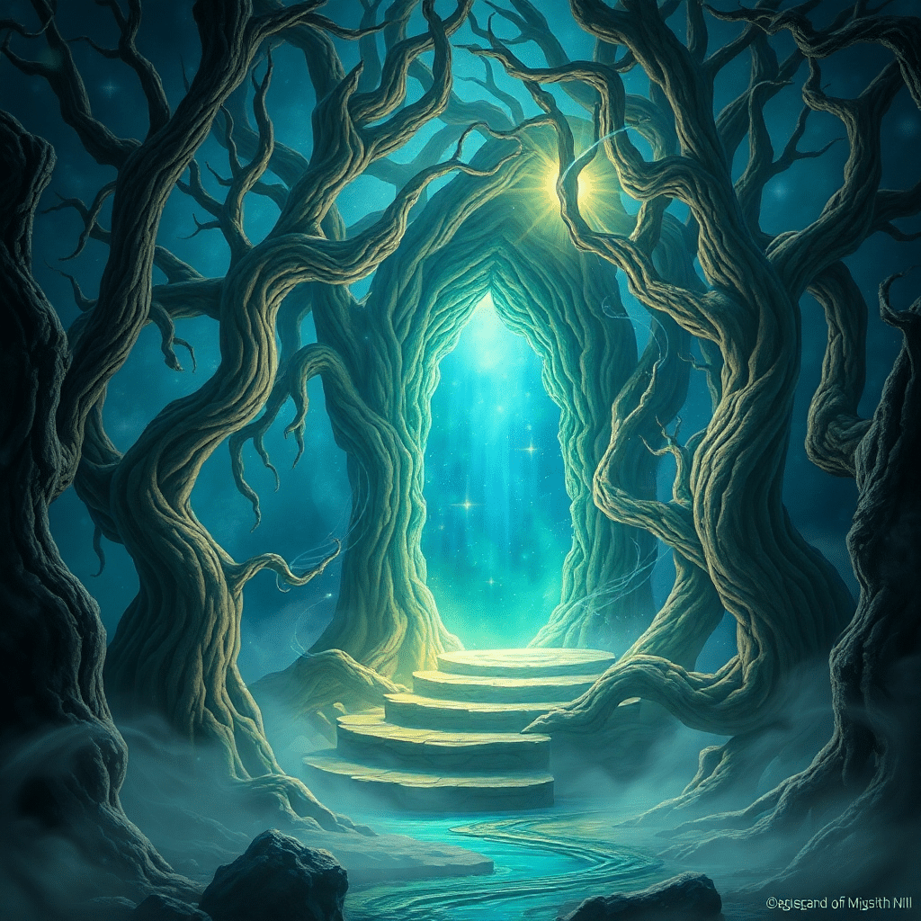 Whispers of the Celestial Portal of Elyria