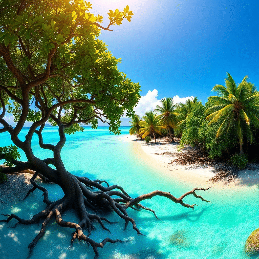 Tranquil Oasis of Paradise