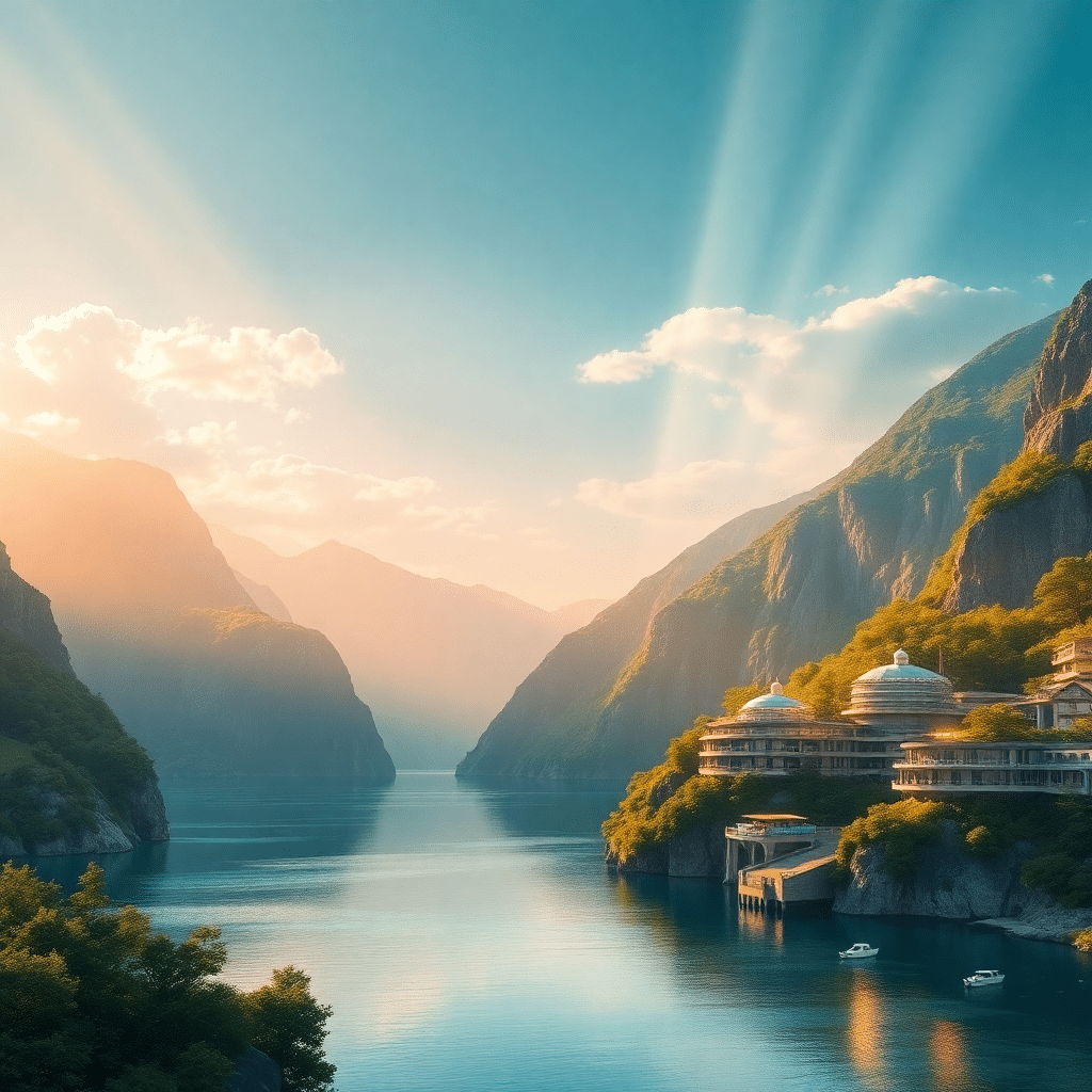 Fjord of Harmonious Convergence: Elysium Reflects