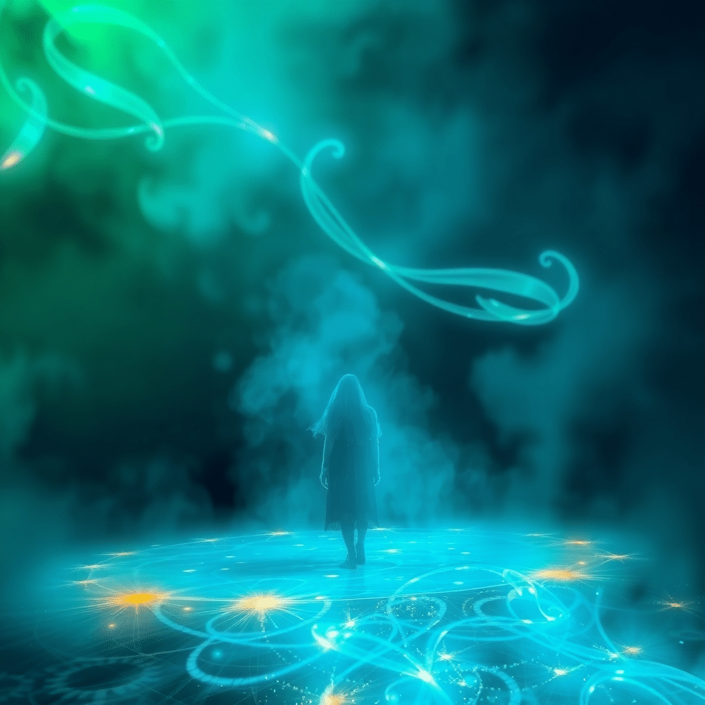 Whispers in the Shimmering Crystal’s Silent Threshold