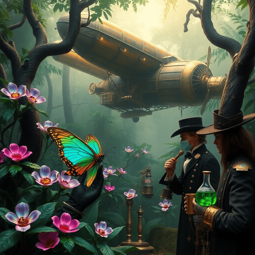 Mystical Blooms of the Aetherland Expedition’s Hidden Haven