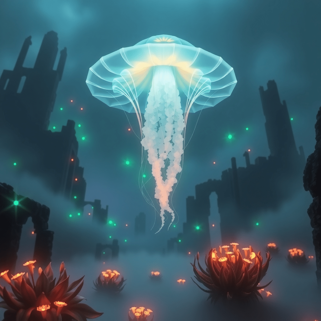 Mystical Dawn Ascendance of Luminaria, the Glowing Guardian