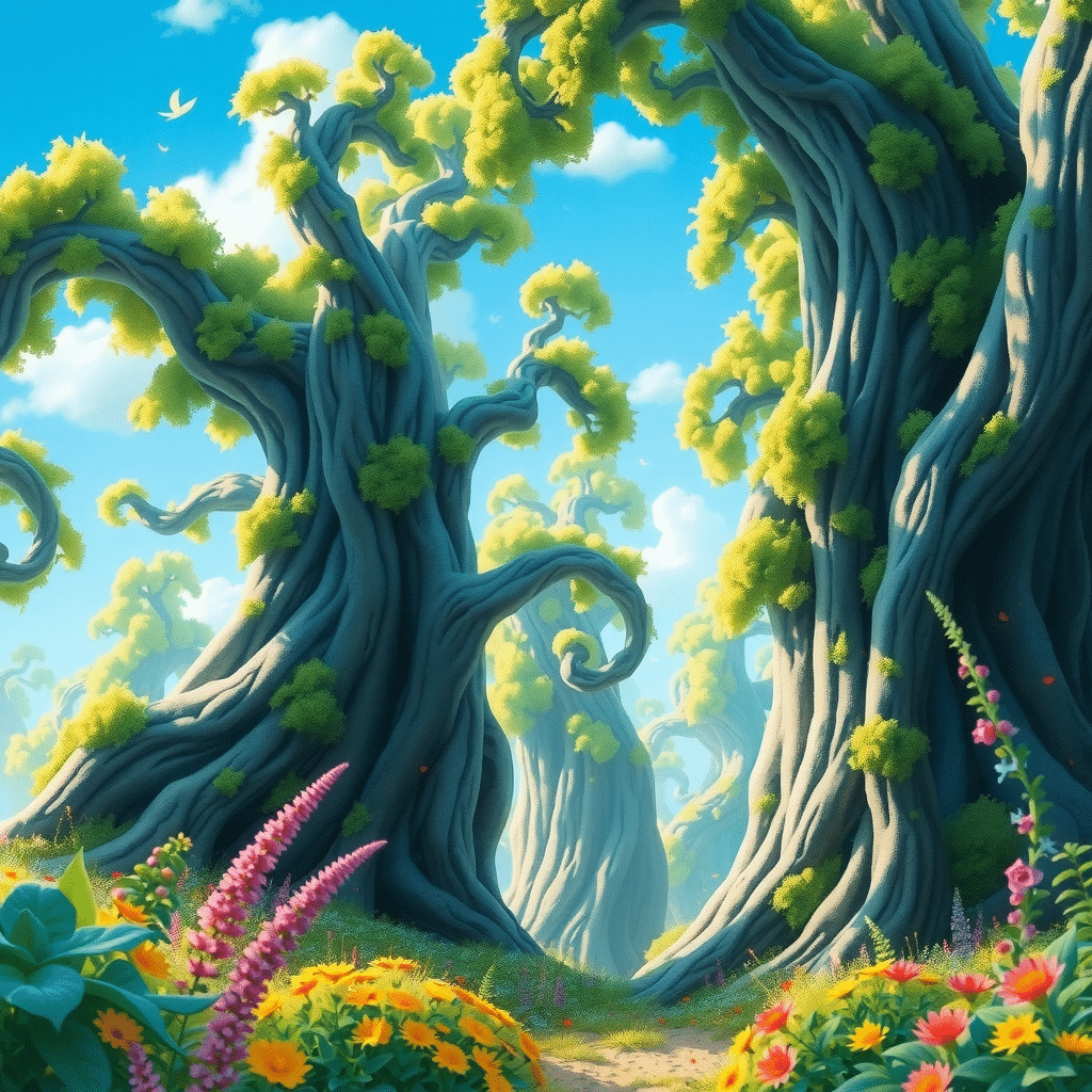 Whispering Woods of Enchantment: A Forest of Wonder