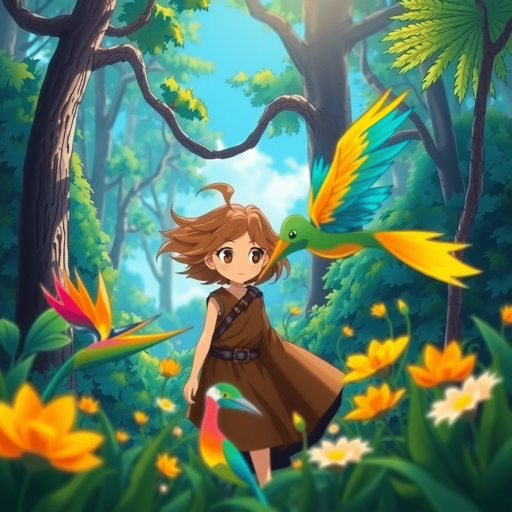 Whispers of Wonder: Luna’s Enchanted Forest Companion