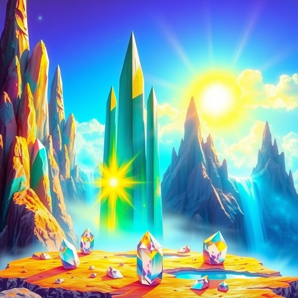 Crystal Citadel of Elysium, Ancient Realm of Wonder