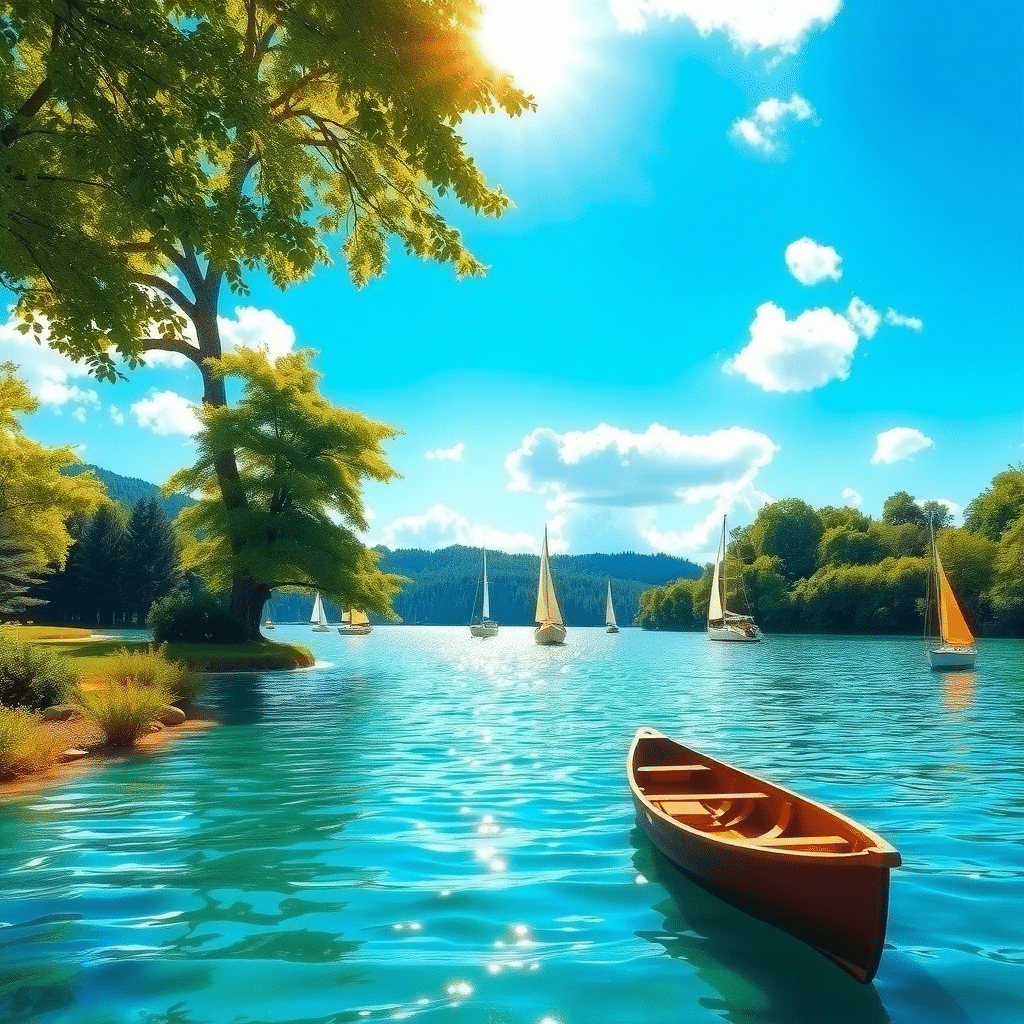 Whispers from the Serene Lake’s Edges