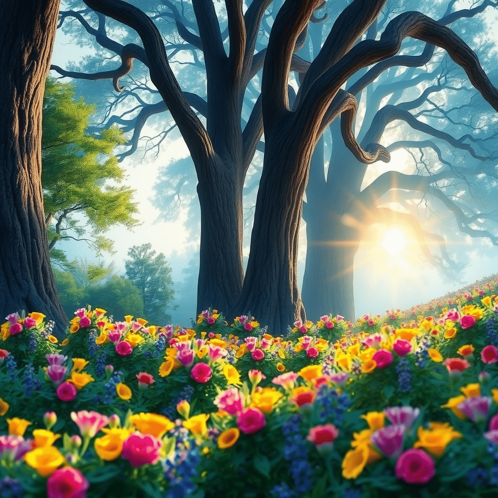 Mystical Oasis of the Whispering Wildwood Scrolls