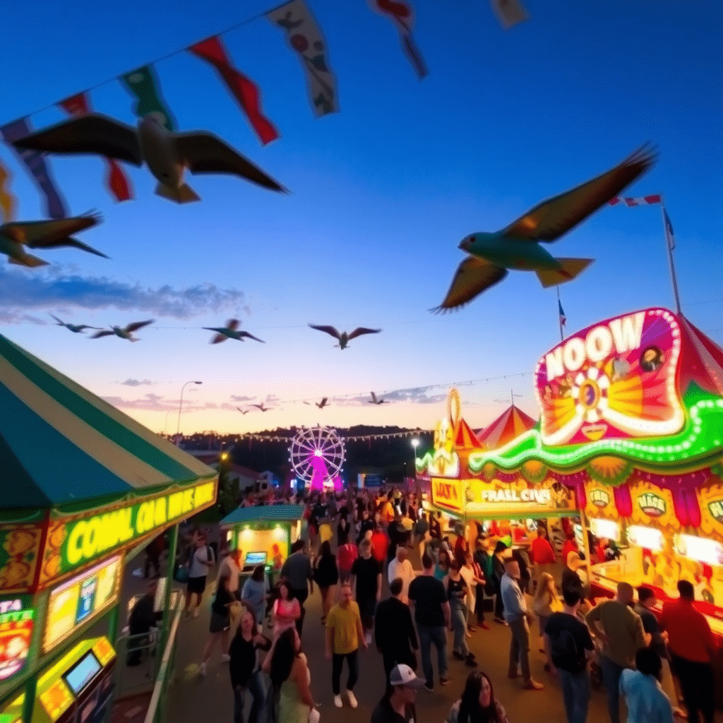 Carnival Twilight Dreams: A Kaleidoscope of Vibrant Nightlife