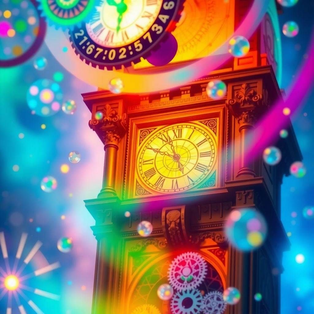 Whispers of the Celestial Clockworks’ Enchanted Hour