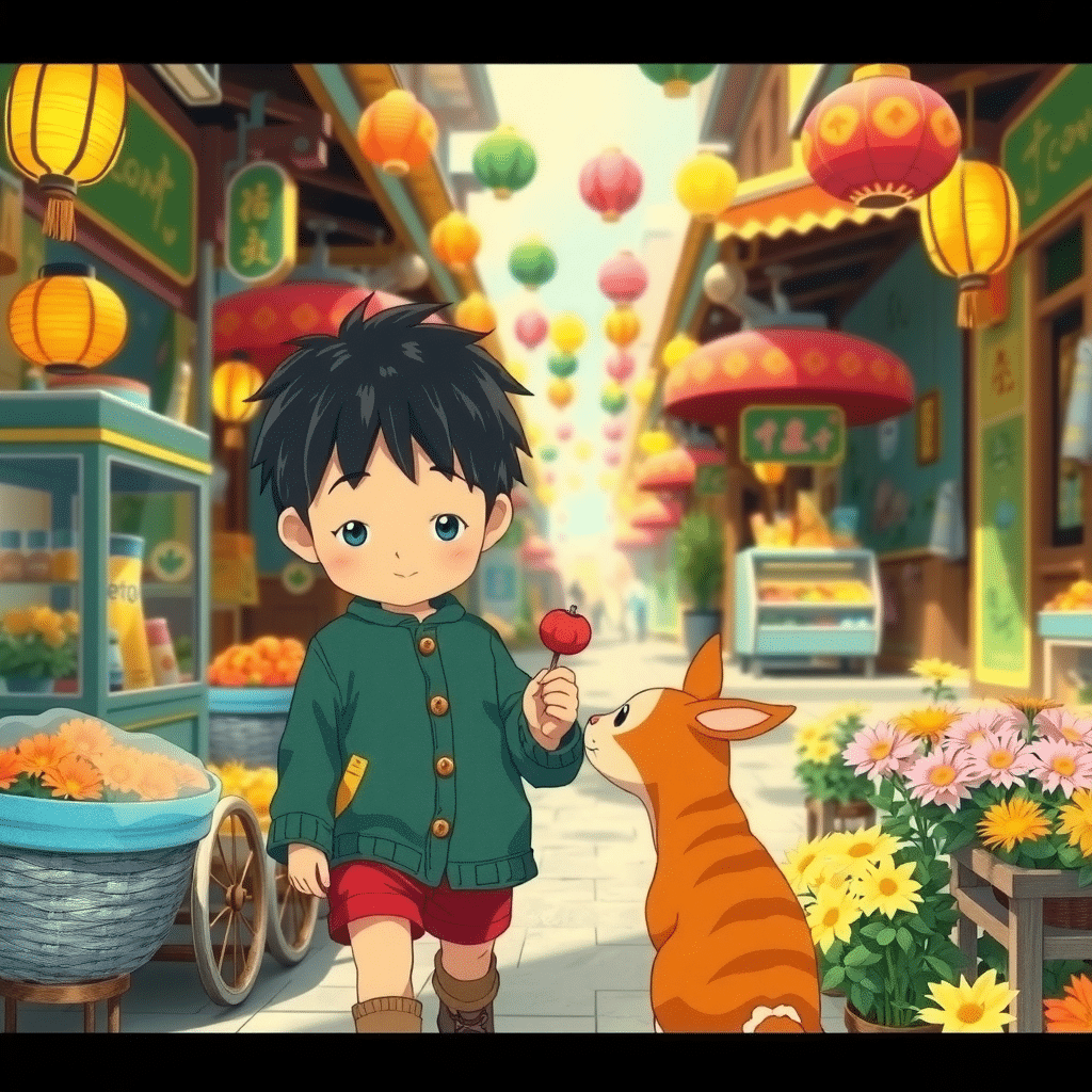 Whispers of Wonder on Wisteria Market Street

Kaito