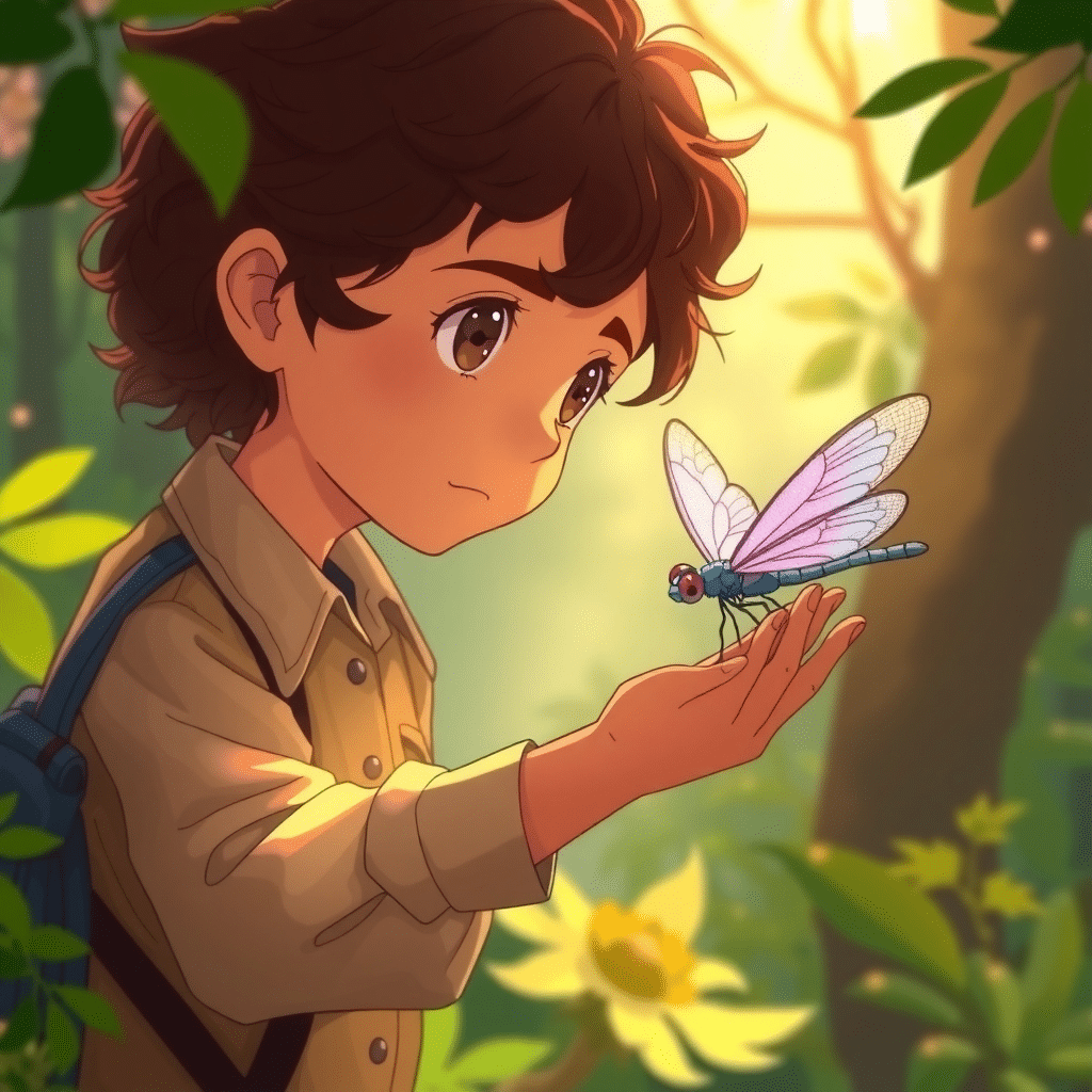 Whispering Wings of Enchantment: Luna’s Magical Encounter