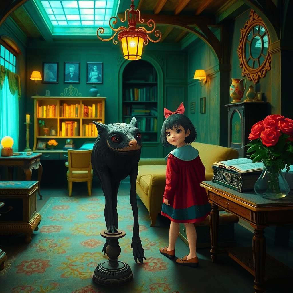 Whispers of Wonder in the Luminous Halls of Helianthus