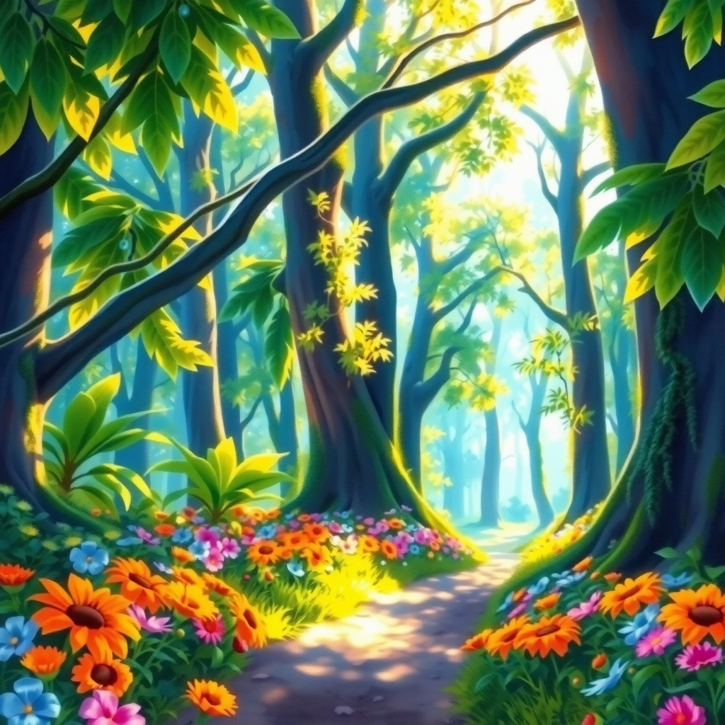 Whispers of the Ancient Forest Beckon the Wanderer