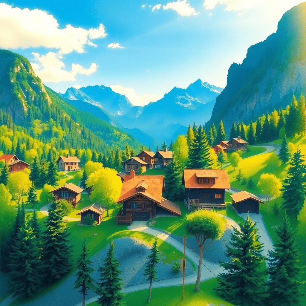 Whispers of Solace in Emerald Haven Village
