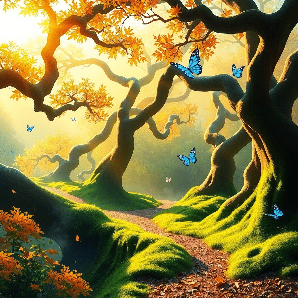 Whispers of the Enchanted Forest Awakening