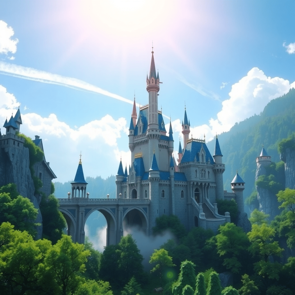 Mistbound Castle of Eldrid’s Ancient Majesty