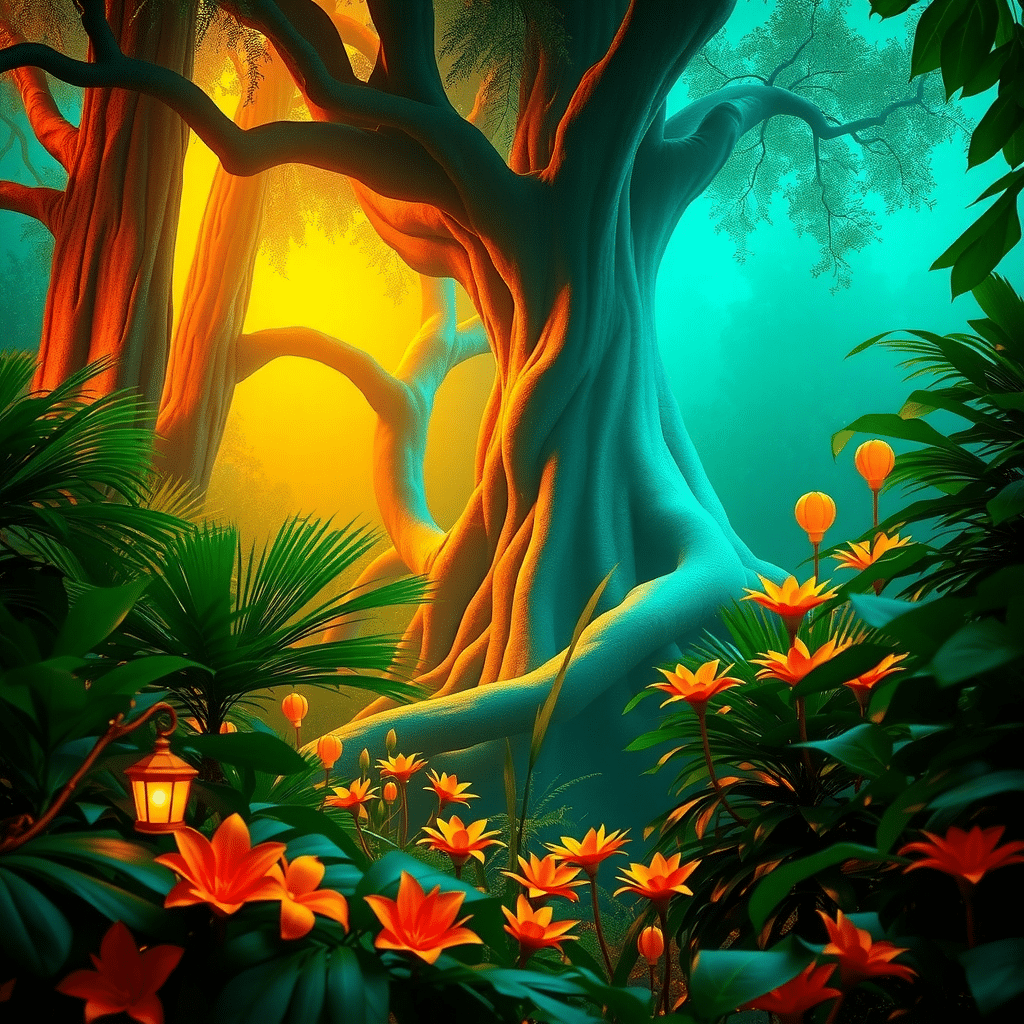 Whispers of the Ancient Jungle Awakening Dreamscape