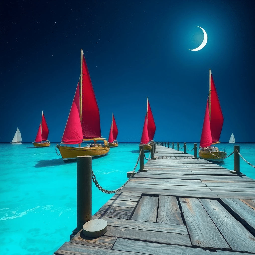 “Moonlit Haven: Whispers of the Eternal Voyage”

 Character/Object: Moonlit Haven