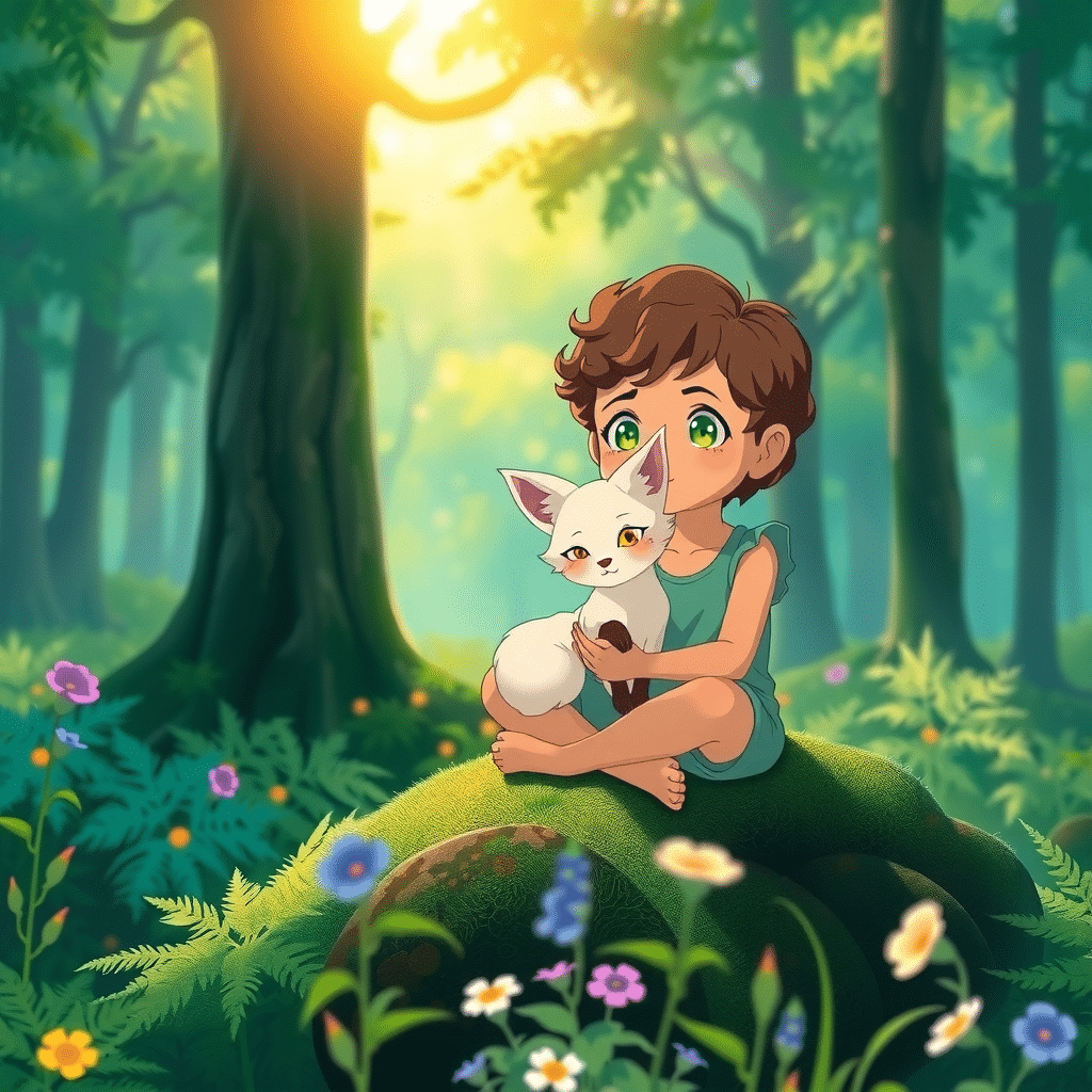 Whispers of Wonder: Lyra and the Forest’s Gentle Secrets