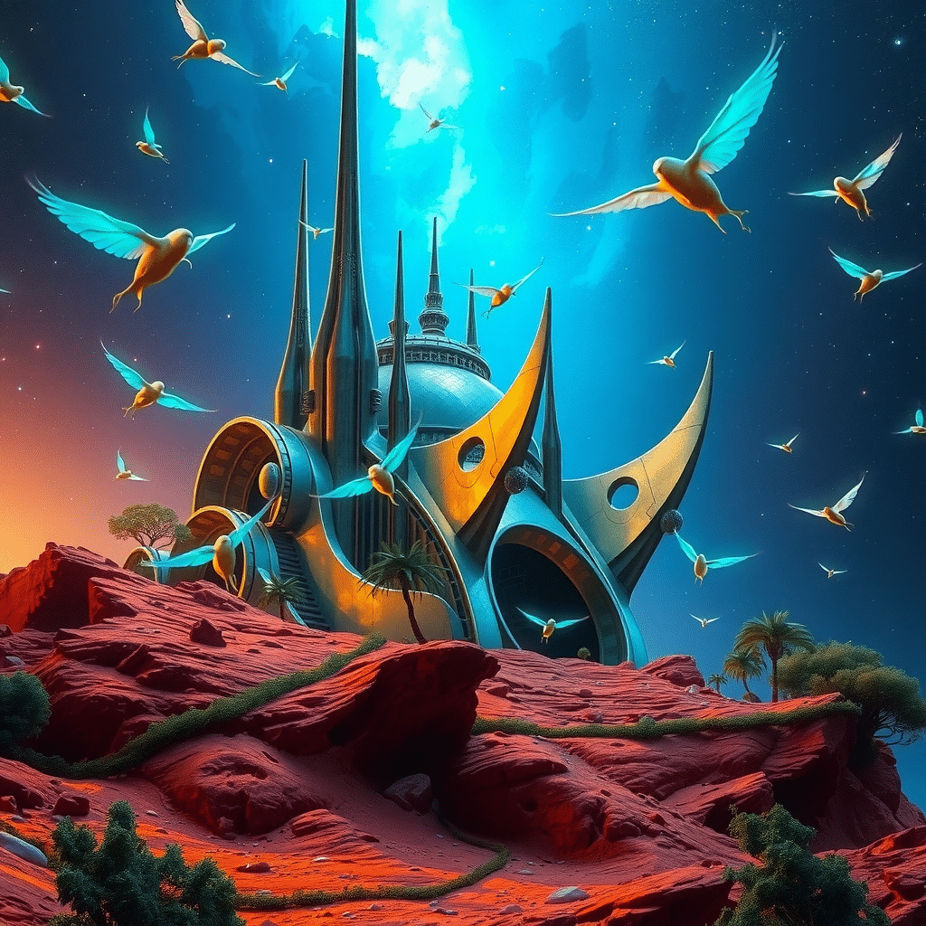 Aurora’s Enclave: Heart of the Cosmic Frontier