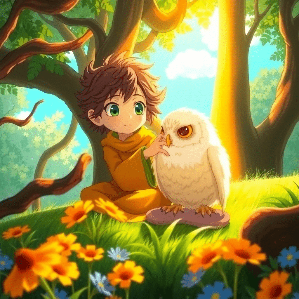 Whispering Woods Welcomes Luna and Her Feathered Friend